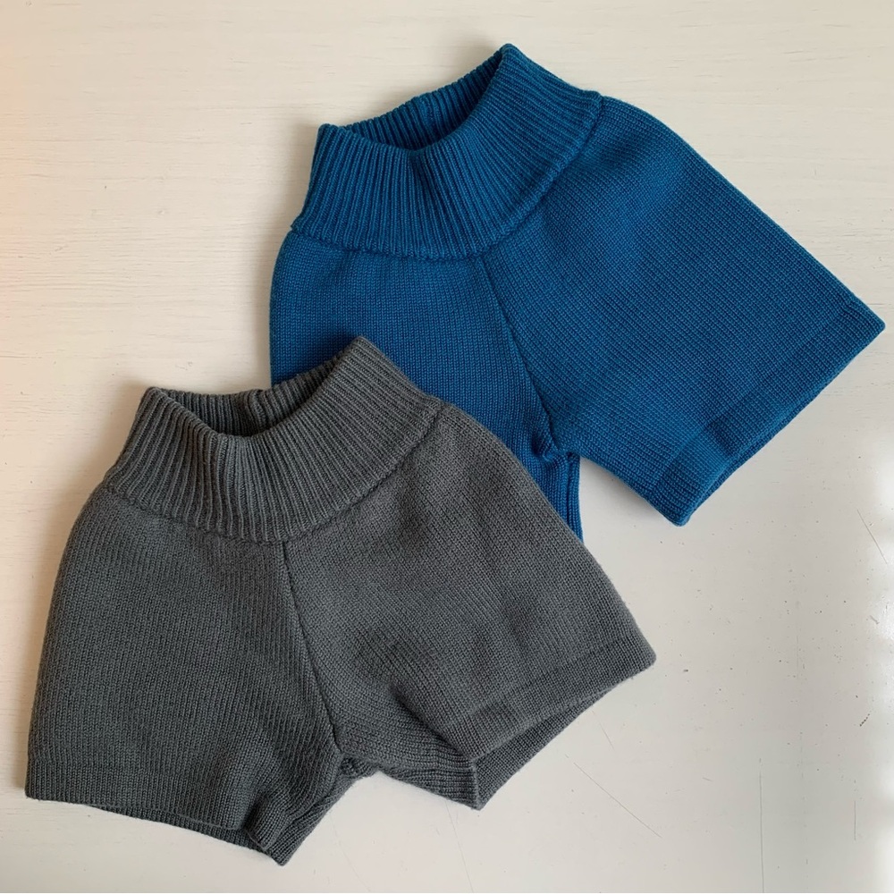 Sustainablebabyish Sloomb Wool Shorts Diaper Covers Size S / 4-12 Months